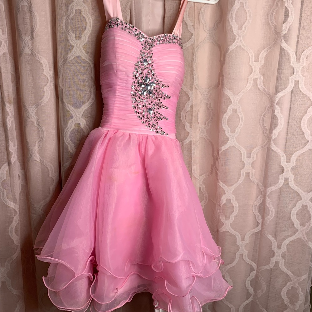 Pink Diamond Party Dress.